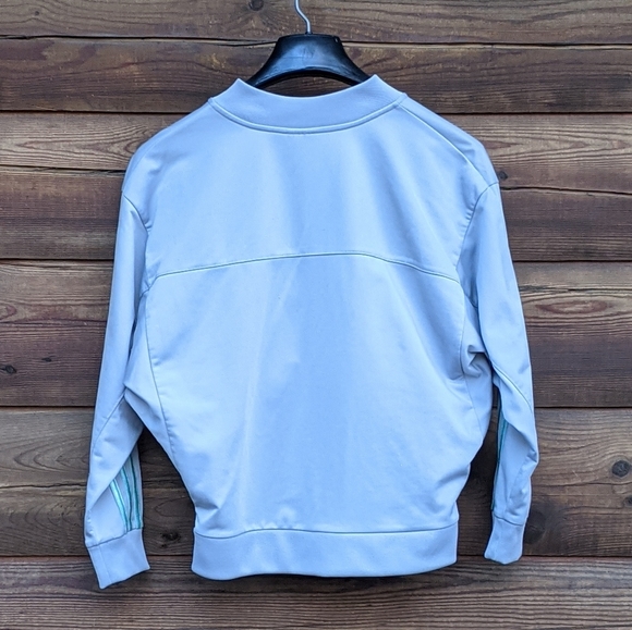 Adidas woman's zip up jacket, (14 juniors, S woman's) - Picture 2 of 8